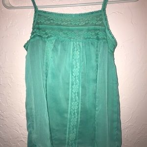 Women’s teal cami!!